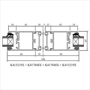 Fenstermaxx24 – MB 45 Schiebetuer Treffpunkt der Fluegel