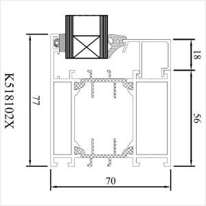 Fenstermaxx24 – MB 70 Fenster Festverglasung