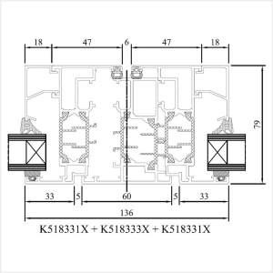Fenstermaxx24 – MB 70 Fenster mit Stulp