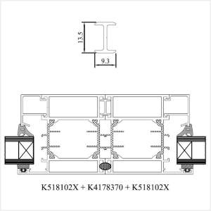 Fenstermaxx24 – MB 70 H Kopplung mit Rundschnur