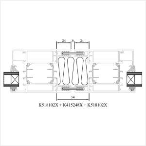 Fenstermaxx24 – MB 70 Kopplungsdehnungsprofil