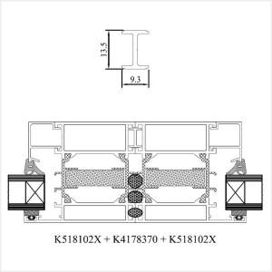 Fenstermaxx24 – MB 70HI H Kopplung mit Rundschnur