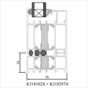 Fenstermaxx24 – MB 70HI Rahmenverbreiterung 34 mm