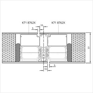Fenstermaxx24 – MB 86 SI Tuer nach aussen mit Stulp und Aufsatzfuellung