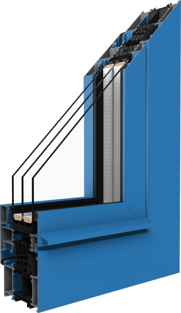 Fenstermaxx24 – MB 86SI Okno blue