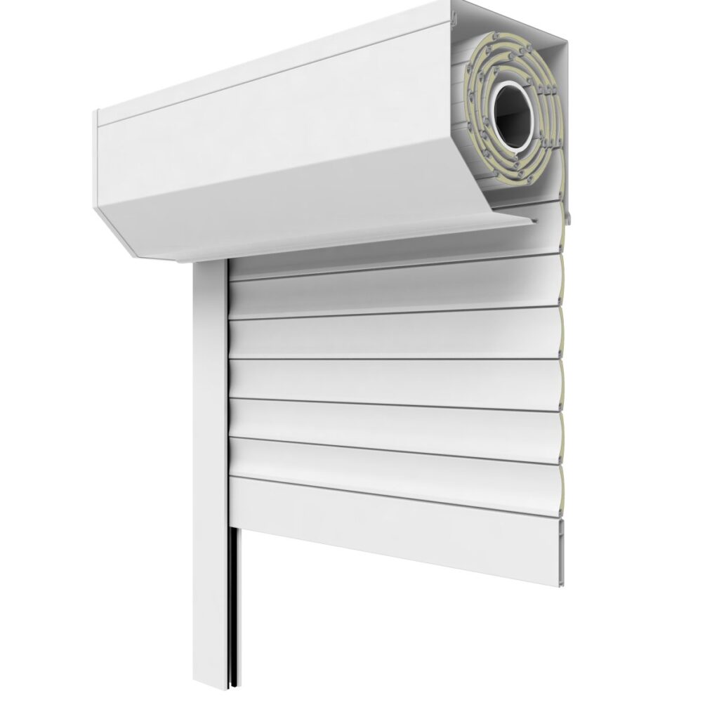 Fenstermaxx24 – Roleta Aluminiowa 45 Biala Zewnatrz