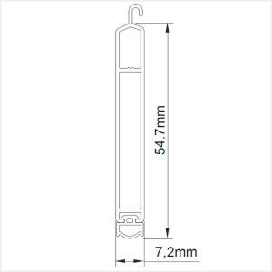 Fenstermaxx24 – Rollladen Abschlussleiste fuer Aluminium Panzer