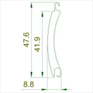 Fenstermaxx24 – Rollladenpanzer Lamelle 42 mm