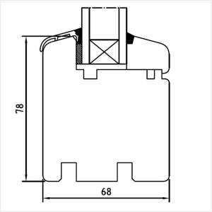Fenstermaxx24 – Softline 68 Falz fuer Federprofile