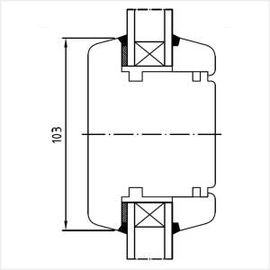Fenstermaxx24 – Softline 68 Kaempfer Sprosse 103 mm