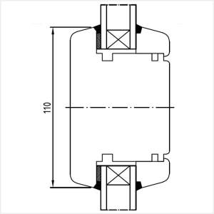 Fenstermaxx24 – Softline 68 Kaempfer Sprosse 110 mm