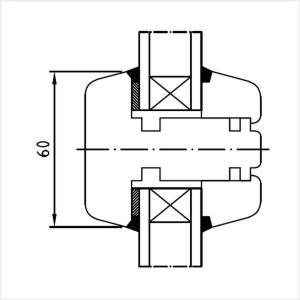 Fenstermaxx24 – Softline 68 Kaempfer Sprosse 60 mm