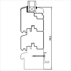 Fenstermaxx24 – Softline 68 PSK Rahmen Festelement
