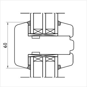 Fenstermaxx24 – Softline 78 Kaempfer Sprosse 60 mm