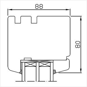 Fenstermaxx24 – Softline 88 Festverglasung