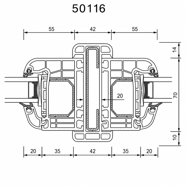DRUTEX Iglo 5 Statische Kopplung (50116) – Bild 2