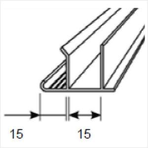 Fenstermaxx24 – Vorbaurollladen Putztraeger Aluminiumleiste L03