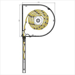 Fenstermaxx24 – Vorbaurollladen SKO Rund 165 mm