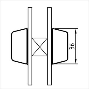 Fenstermaxx24 – Wiener Sprossen aufgesetzt 36 mm