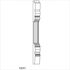 Fenstermaxx24 – Zierprofil Holz EKP1