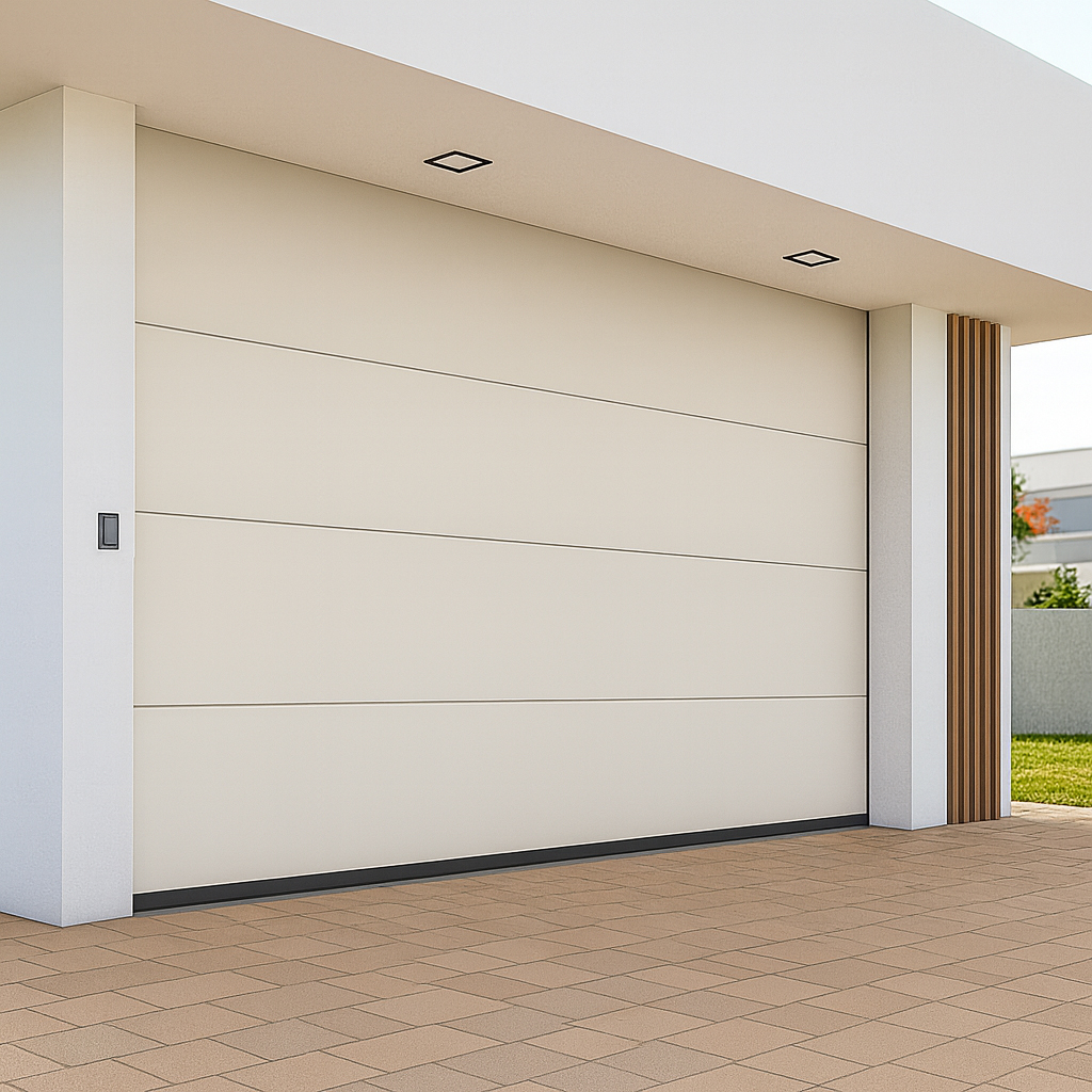 Fenstermaxx24 – Drutexx D Gate T Sektionaltor weiss 12 09 25 14