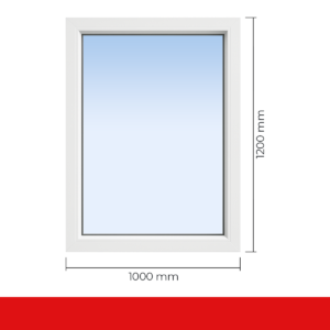 Fenstermaxx24, Drutex, Fenster-1-flg-100-120-cm