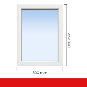 Fenstermaxx24, Drutex, Fenster-1-flg-80-100-cm
