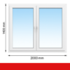 Fenstermaxx24, Drutex, Fenster-2-flg-200-140