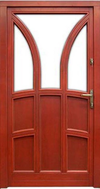 Fenstermaxx24 – Holz Haustuer Modell 6