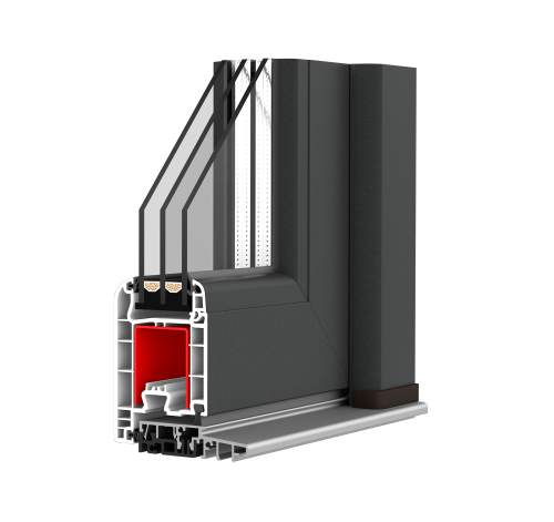 Fenstermaxx24 – IGLO 5 mit Flacher Schwelle in anthrazit
