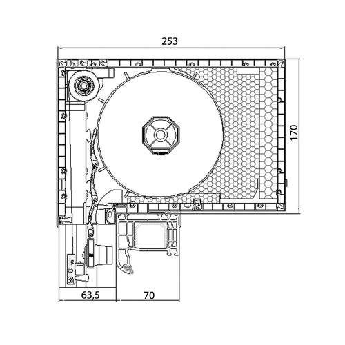 Fenstermaxx24 – SKS Aufsatzrollladen 170mm mit Insektenschutz