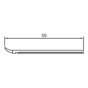 Fenstermaxx24 – anschlagleiste 50 mm 1 178