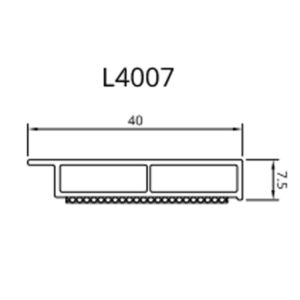 Fenstermaxx24 – deckleiste 40 mm 1 161