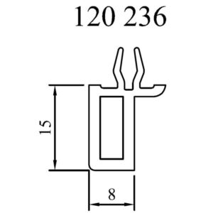 Fenstermaxx24 – drutex iglo 5 anschlussprofil 15mm 120236