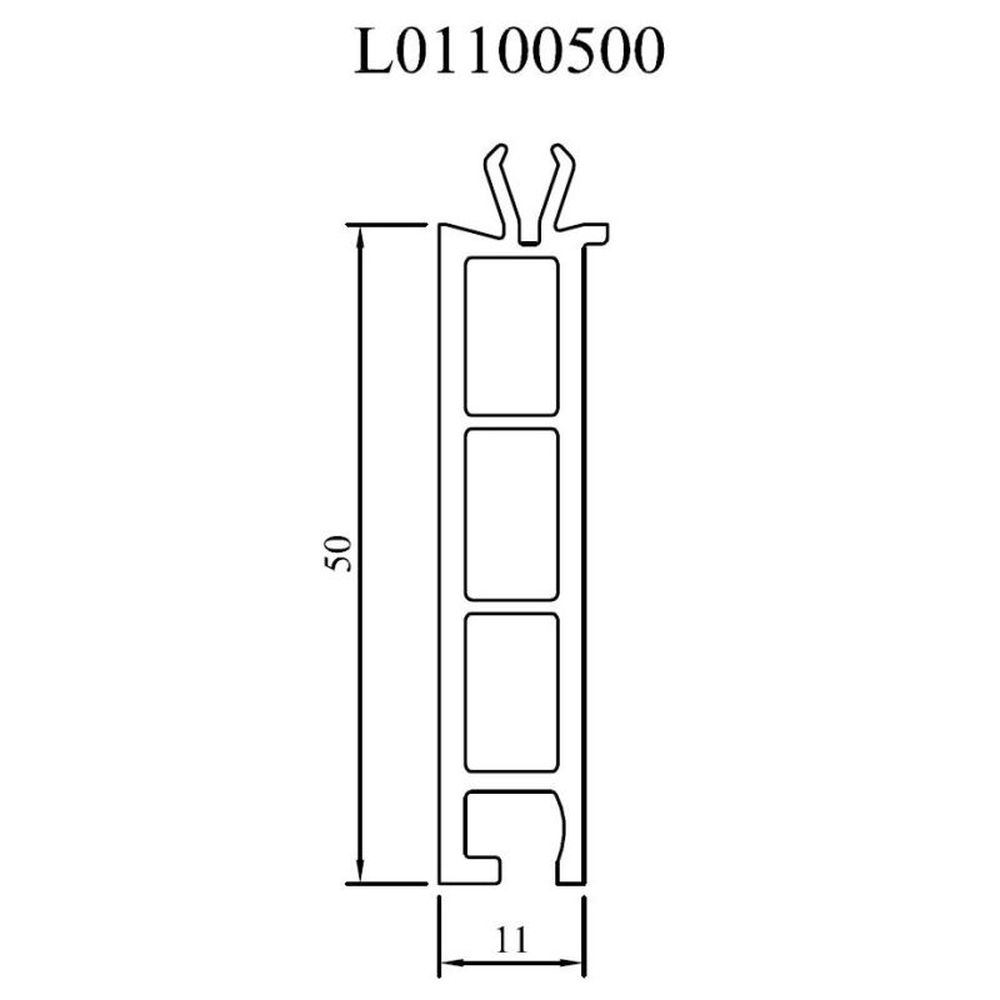 Fenstermaxx24 – drutex iglo 5 anschlussprofil 50mm l01100500 1