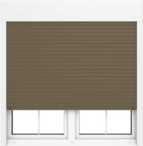 Fenstermaxx24 – metallic braun