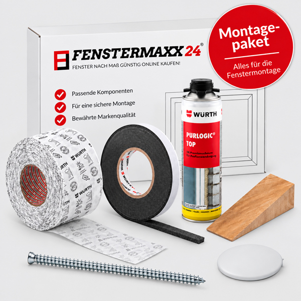 Montagematerial für Fenster