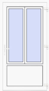 Fenstermaxx24 – nebeneingangstuer modell 12