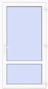 Fenstermaxx24 – nebeneingangstuer modell 2