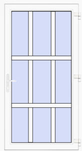 Fenstermaxx24 – nebeneingangstuer modell 20