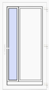 Fenstermaxx24 – nebeneingangstuer modell 9