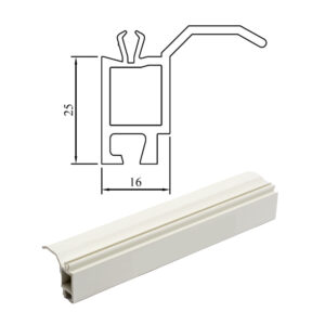 Steinbankanschluss 25mm - 3000 mm (120206)