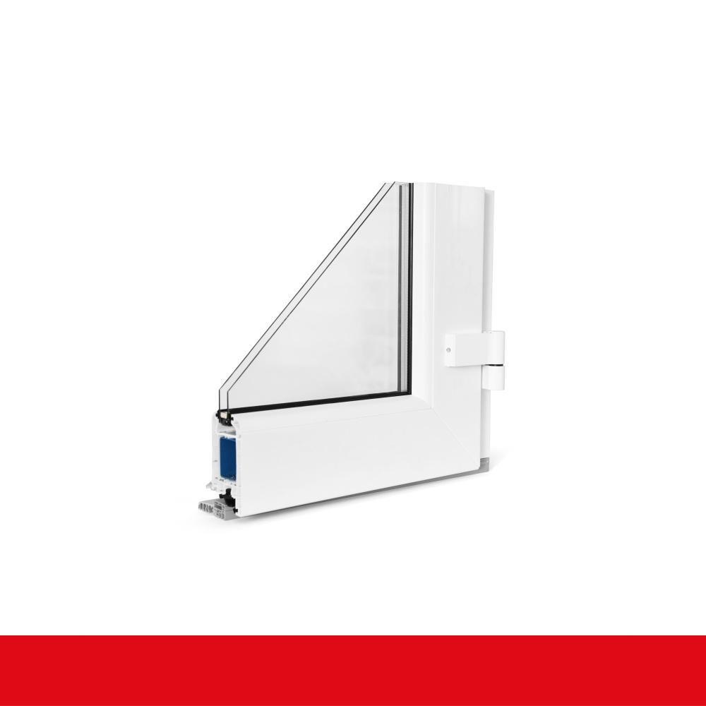 Nebeneingangstür Modell 1 Aluminium Gebürstet – Bild 9