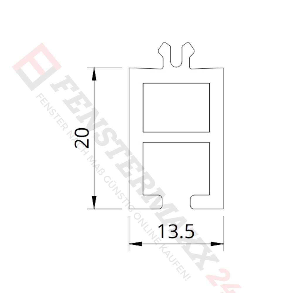 Bankanschluss 20 mm (L01350200) – Bild 2