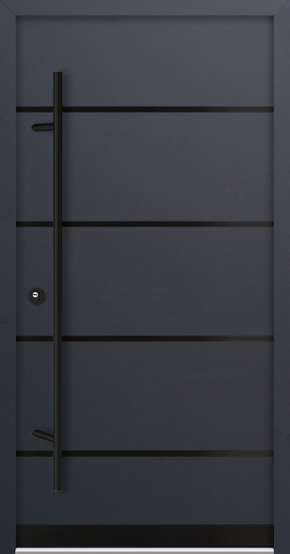 Blackline Aluminium Haustür FM68 Modell 22 – Bild 5