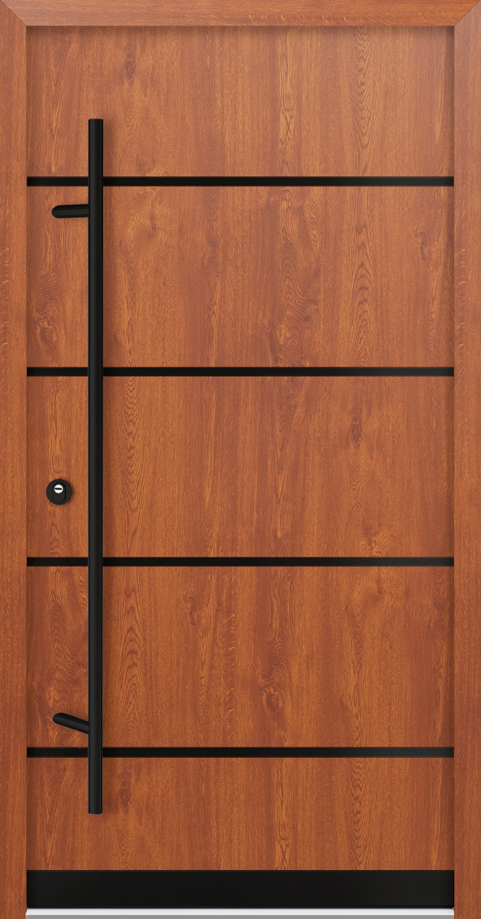 Blackline Aluminium Haustür FM68 Modell 22 – Bild 2