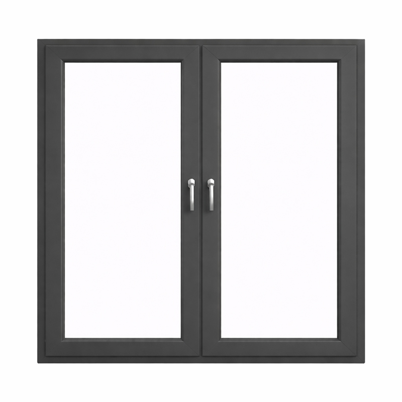Fenstermaxx24, Kunststoffenter, Rehau_Synego_zweiflügelig_Basaltgrau