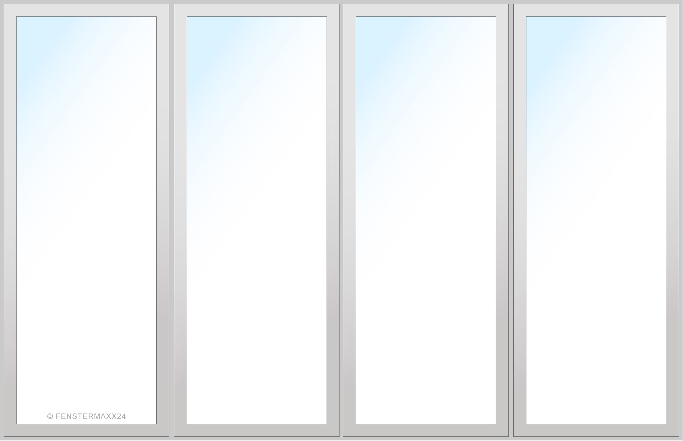 Drutex PVC HS Tür 4850 x 2250 (Gesamt mit Zusätzen: B 4850 x H 2250 ) Innen: Weiss (ohne Dekorfarbe) Aussen: Weiss (ohne Dekorfarbe)