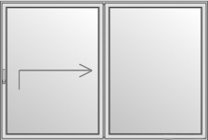 Drutex ALU HS-Tür 6000x2300 Innen: Verkehrsweiß - RAL 9016 Matt Aussen: Anthrazitgrau, - RAL 7016 Matt