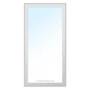 Drutex PVC Fenster 1800 x 1000 (Gesamt mit Zusätzen: B 1800 x H 1000 ) Innen: Weiss (ohne Dekorfarbe) Aussen: Weiss (ohne Dekorfarbe)